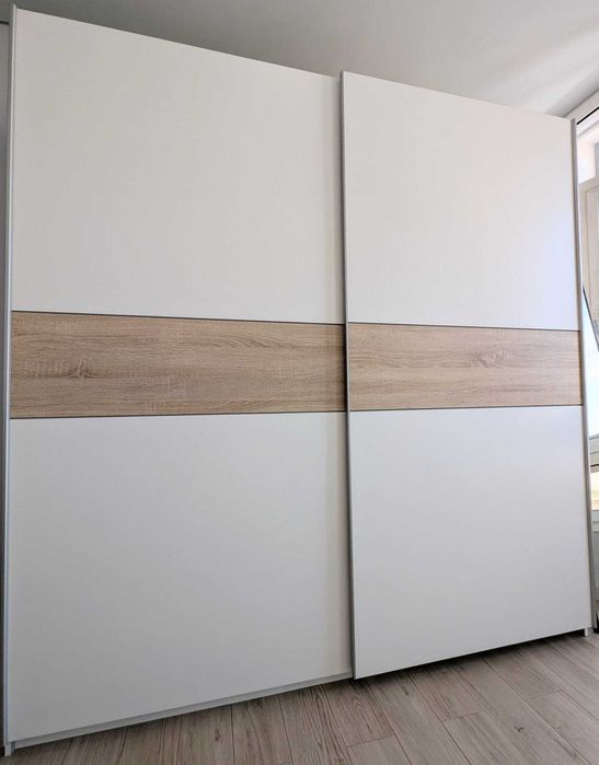 Roupeiro (guarda-roupa), 2 portas, usado (apenas retirada)