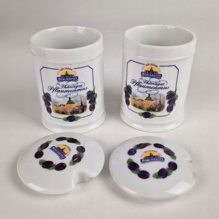 Pojemnik Na Powidła Porcelana Grell