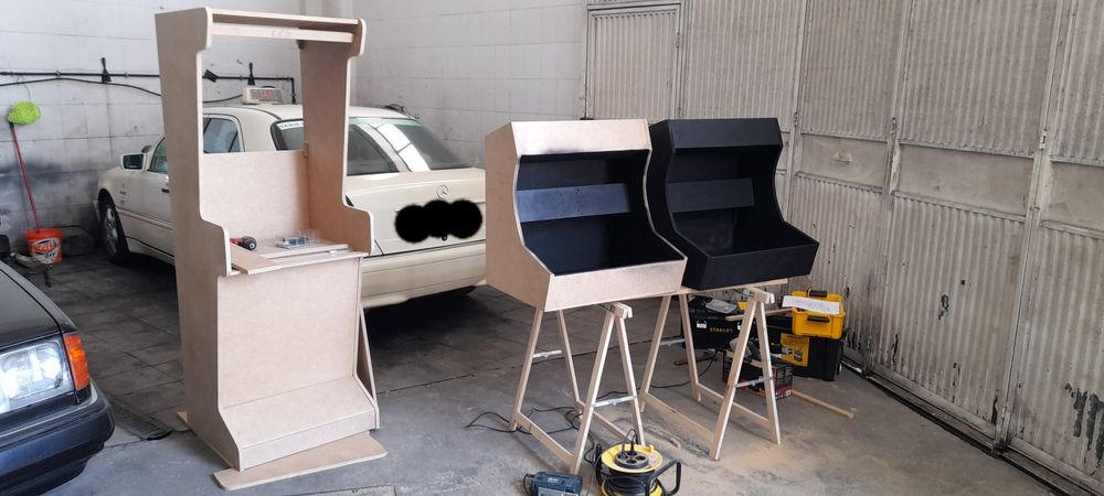 Estruturas Arcade Bartop, FullTOP e Wallcade