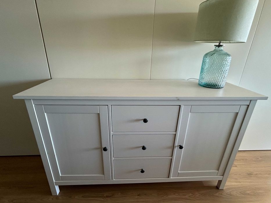 Aparador sala IKEA HEMNES (Branco) – Excelente Estado