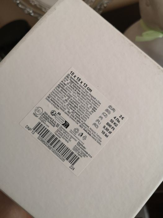 Pudełko na prezent box ozdobne pudełko z zajączkami