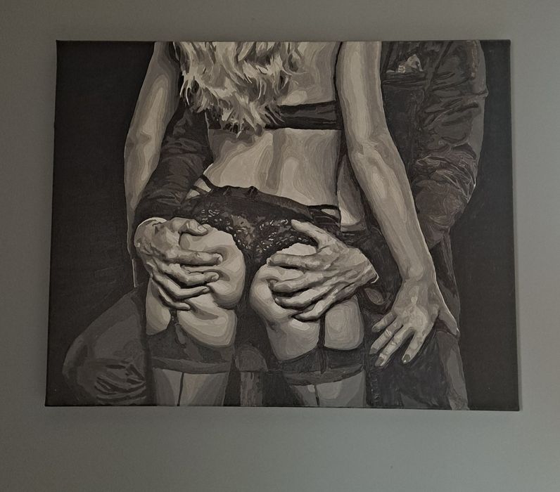 Obraz ręcznie namalowany