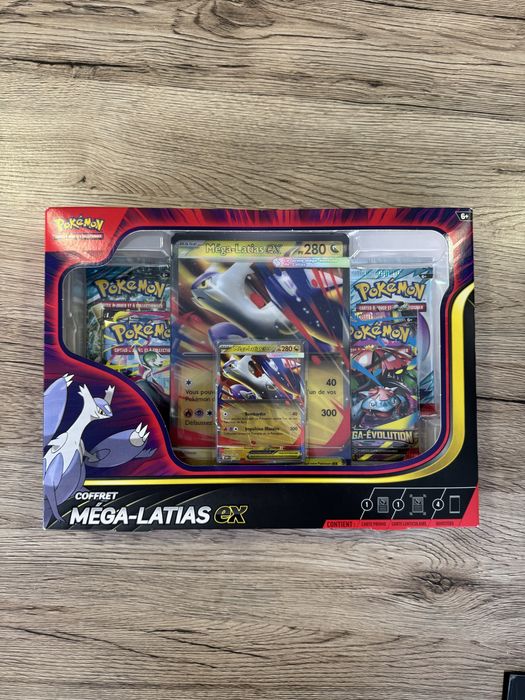 Cofre Pokémon Mega-Latias ex – Novo e Selado (fr)