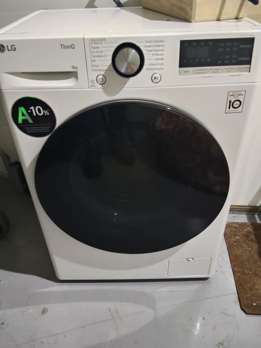 Máquina roupa LG ThinQ wifi