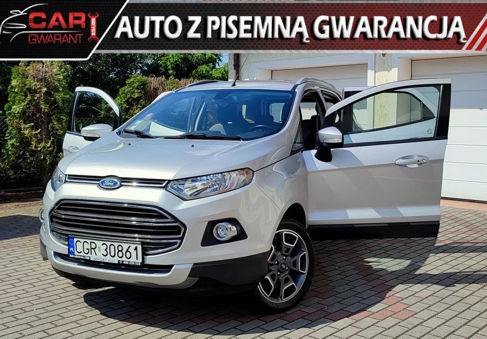 Ford EcoSport Filmik VIDEO Zadbany Potwierdzony Przebieg Raportem on-line