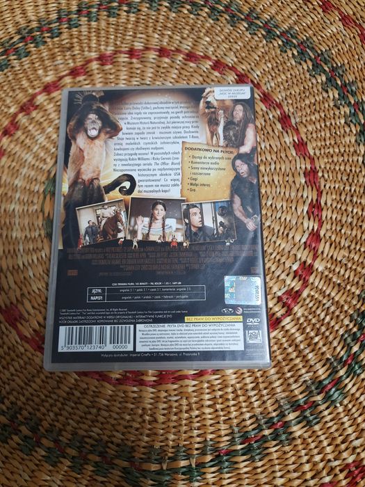 DVD z filmem Noc w muzeum