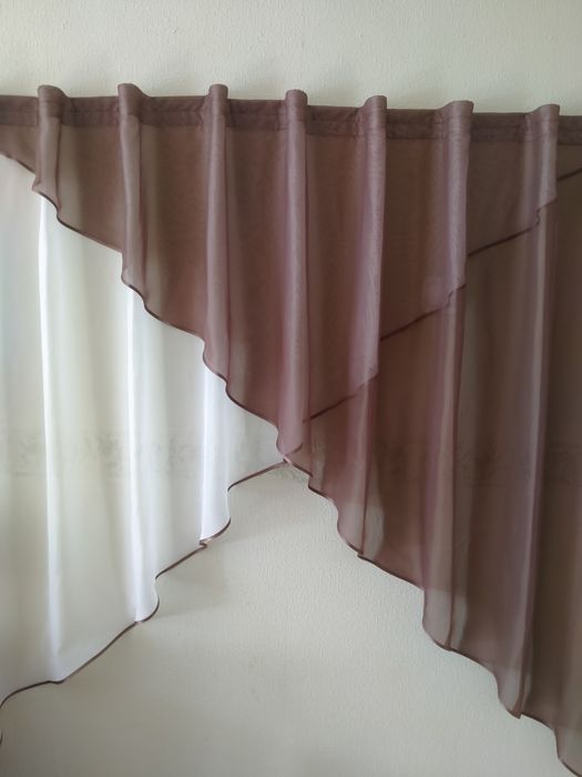 Тюль кухонна арка. Різні кольори.