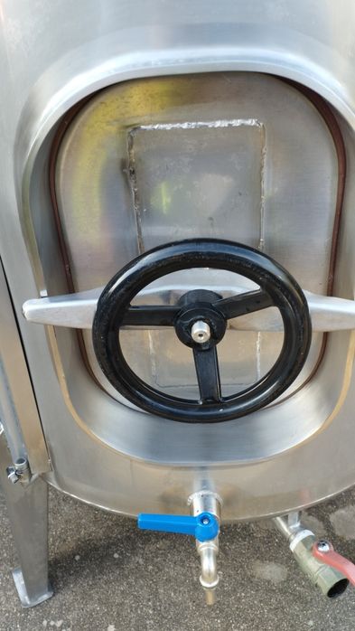 Cuba de inox 250 litros para vinho