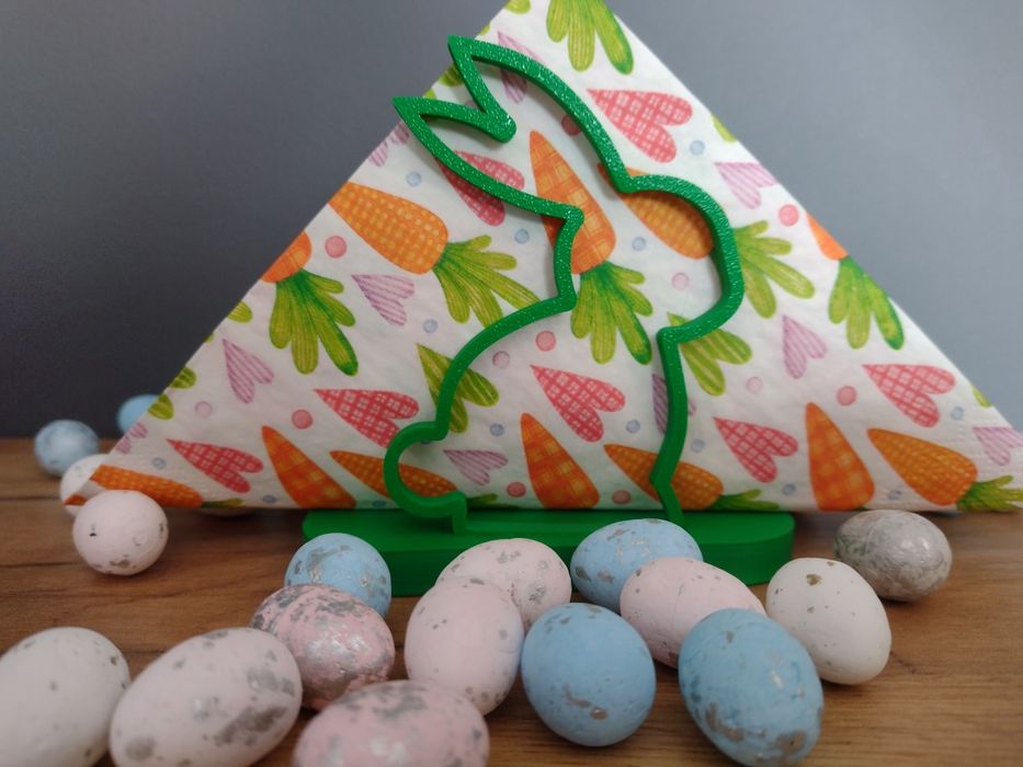 Stojak na serwetki wielkanocne