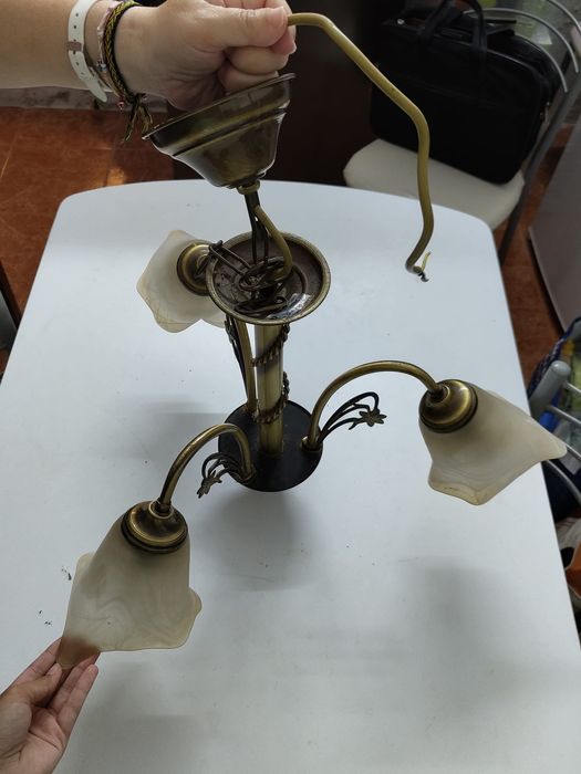 Vendo candeeiro de teto vintage
