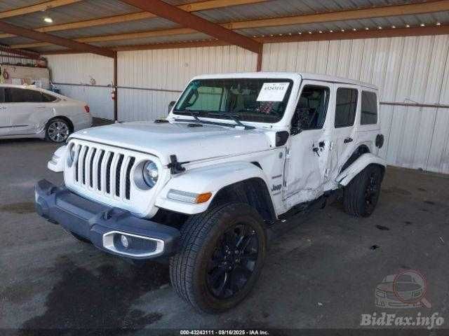 Jeep Wrangler 4Xe кузов, авторозборка
