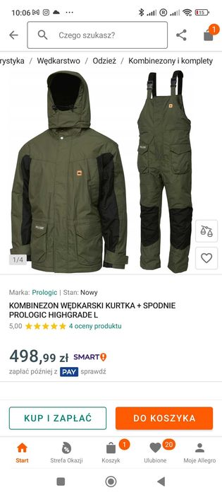 KOMBINEZON wędkarski -highgrade termosuit PROLOGIC XXL