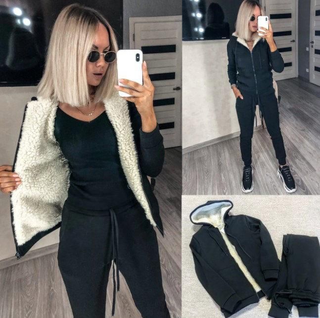 Спортивные костюмы на меху женские