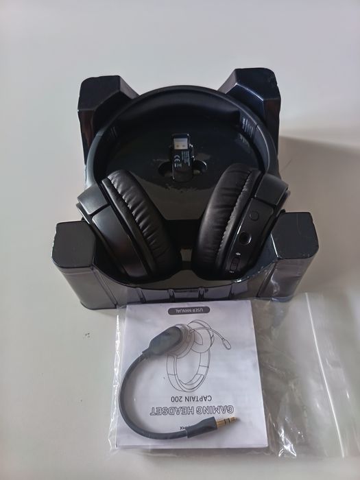 Słuchawki bezprzewodowe gamingowe EasySMX V10W / Captain 200 USB + Mikrofon