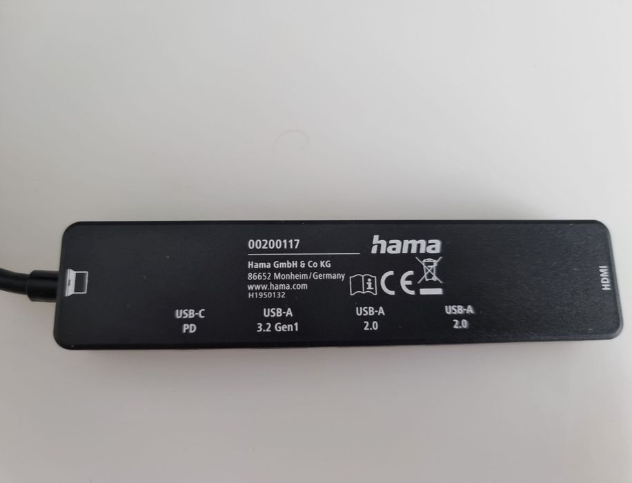 HUB/Dock USB-C Hama