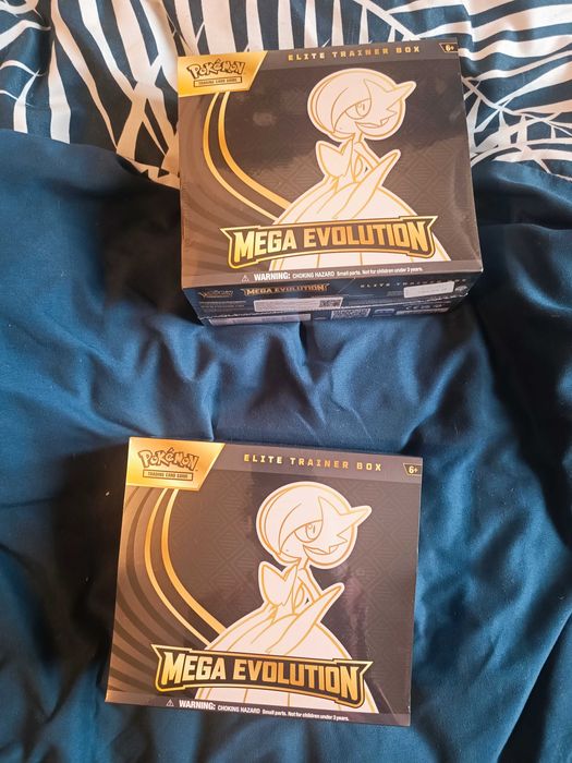 2x Elite trainer box mega Evolution