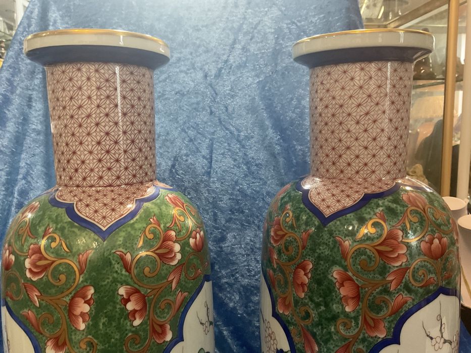 Par de vasos vista alegre Ansham com 38 cm altura