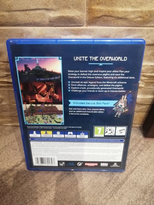 Gra na ps4 minecraft legends deluxe edition