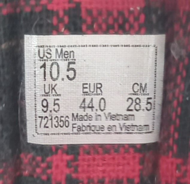 Кеди VANS високі, фланель