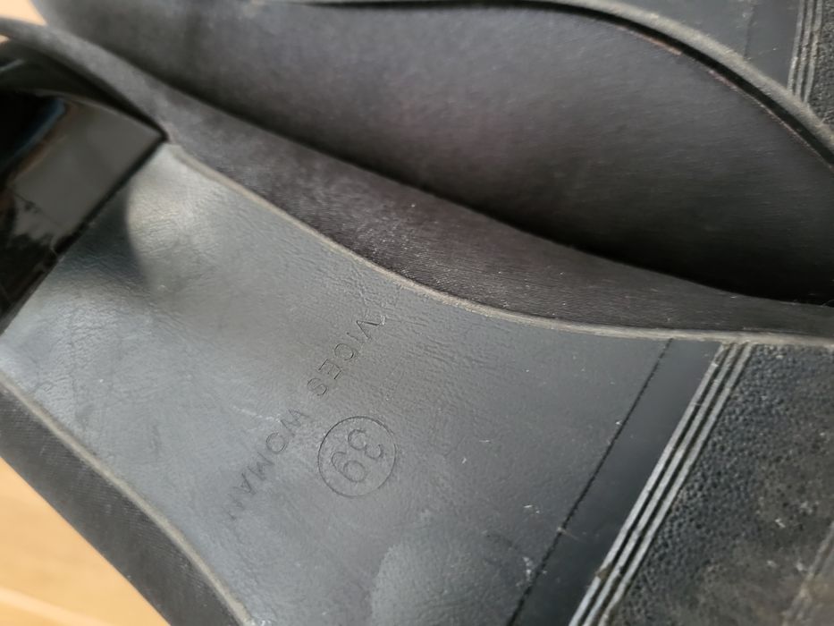 Szpilki buty na obcasie r.39 pantofle,  czółenka