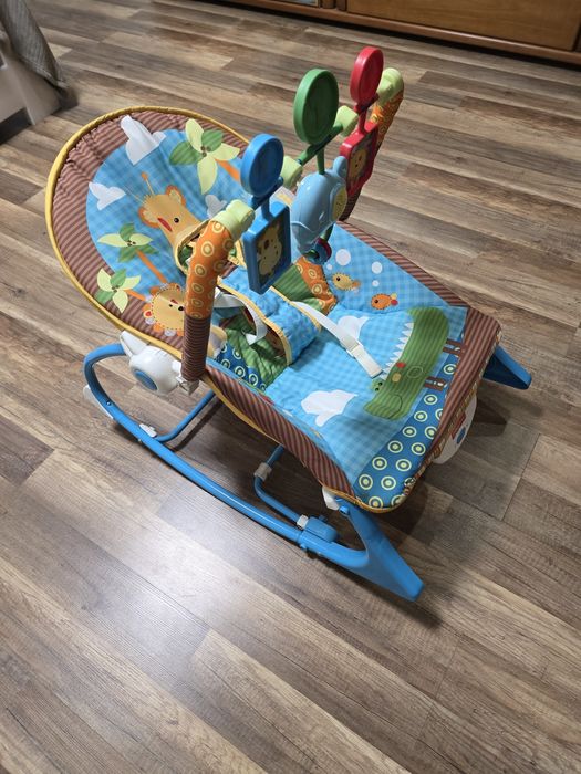 Масажне крісло-качалка Fisher-Price Сафарі