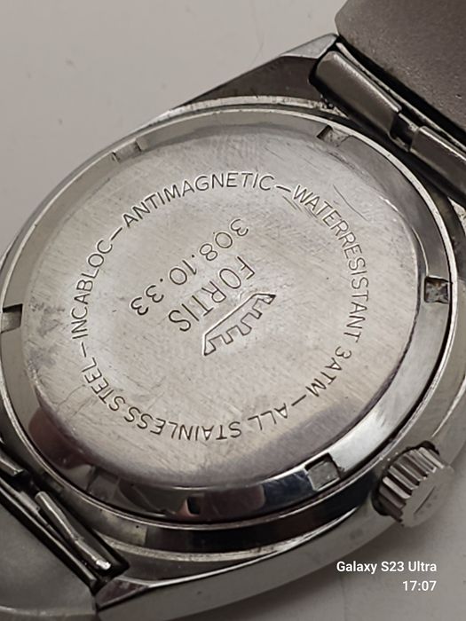 Fortis 17 jewels manual