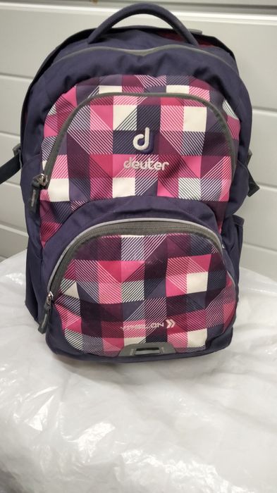 Plecak firmy DEUTER z funkcją na rower
