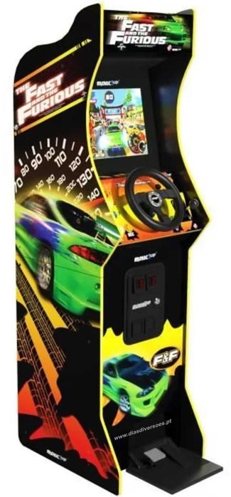"The Fast & Furious" - Máquina de Jogos (Arcade) - Novas