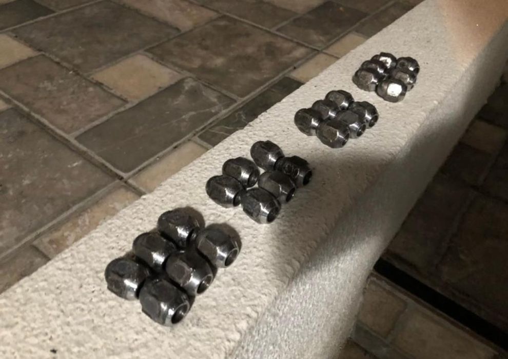 Roscas porcas japoneses jantes Nissan Patrol Terrano Toyota Mitsubishi