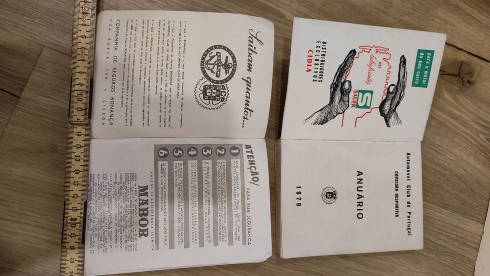 Automobilia Livros Antigos