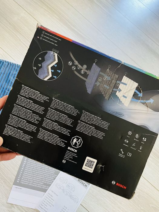 Filtr A 8614 Kabinowy Bosch NOWY