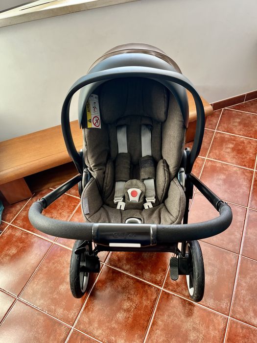 Conjunto Cybex Balios. Ovo Alcofa + Carrinho Bebé