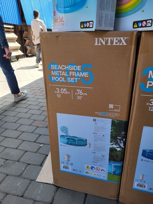 Продам каркасні басейни різного розміру