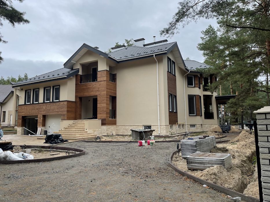 Фасад из термодоски