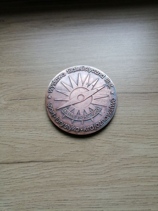 Medal 30 lat P. Z. Filatelistów.