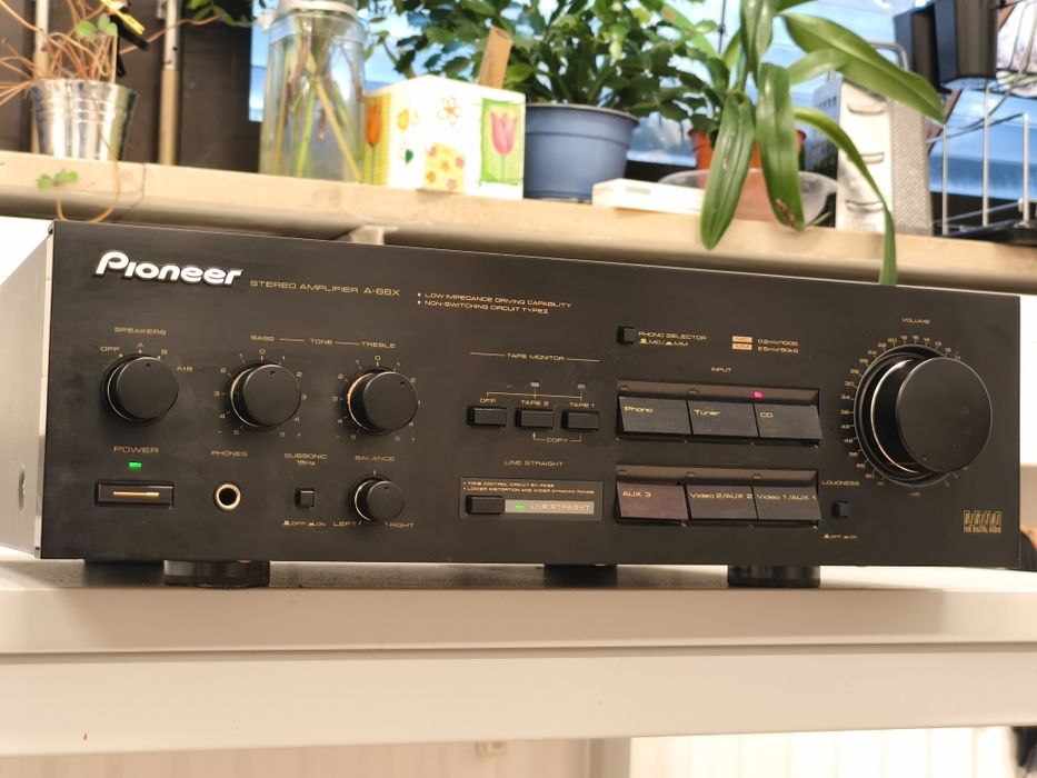 Стерео підсилювач Pioneer A-66X ! 2x100 Вт ! 11 кг ! Відмінний стан !