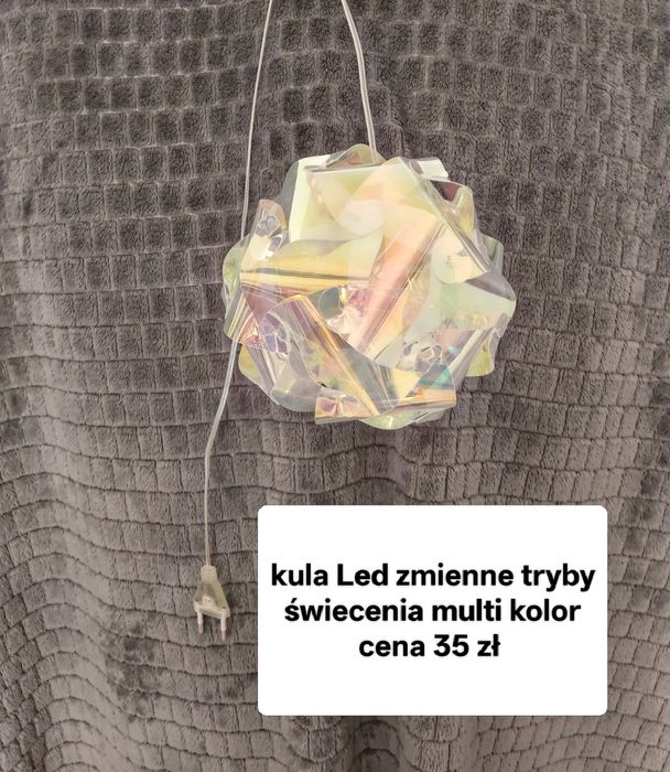 Kula led multi kolor