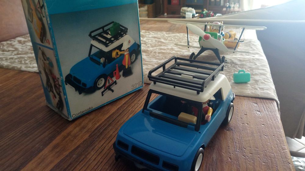 Playmobil 3210 - Carro Azul - (1976)