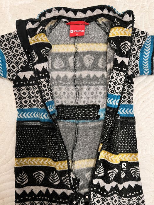 Комбінезон Reima 86 р піддьова піддіва ромпер флісовий