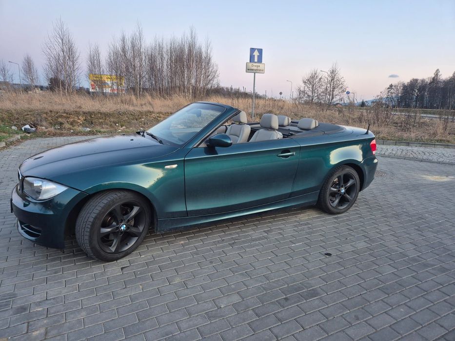 BMW Seria 1 Cabrio Idealny Niski przebieg manual Auto casco