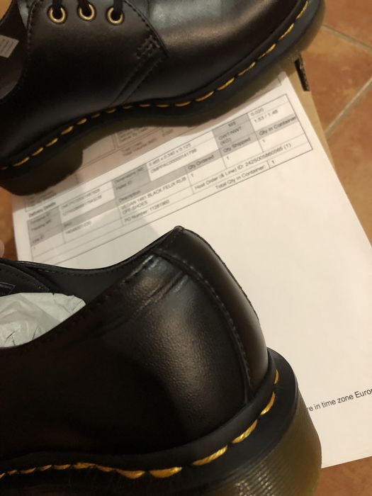 Sapatos dr Martens novos mod 1461 vegan tam 36 (sem uso)