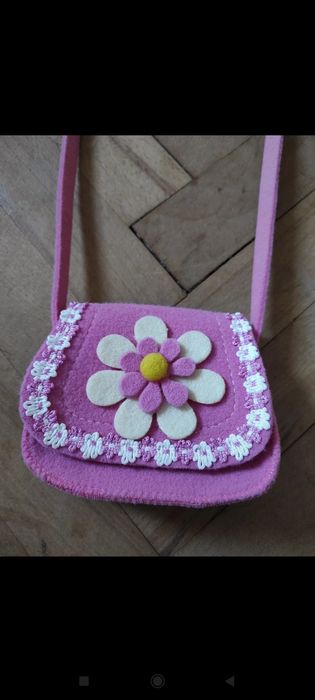 Torebka/torebeczka nowa z filcu