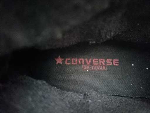 Converse Star Player Re-Issue High Top – Preto/Vermelho – Tam. 41