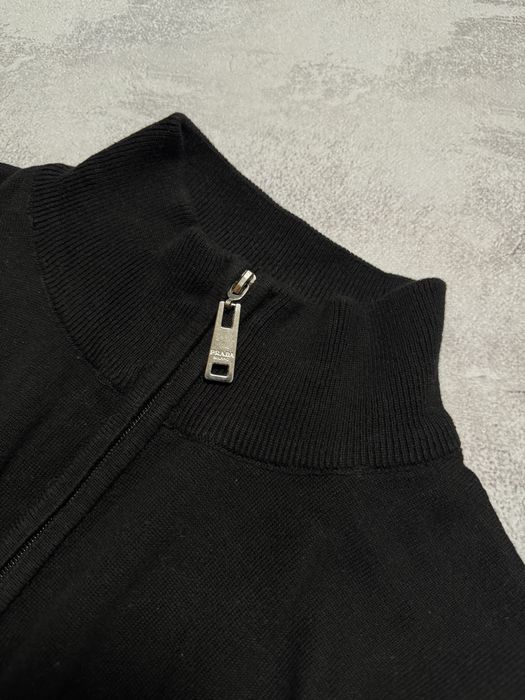 Prada 1/3 Zip Sweater L XL свитер прада hoodie зип худи amiri x prada x bape