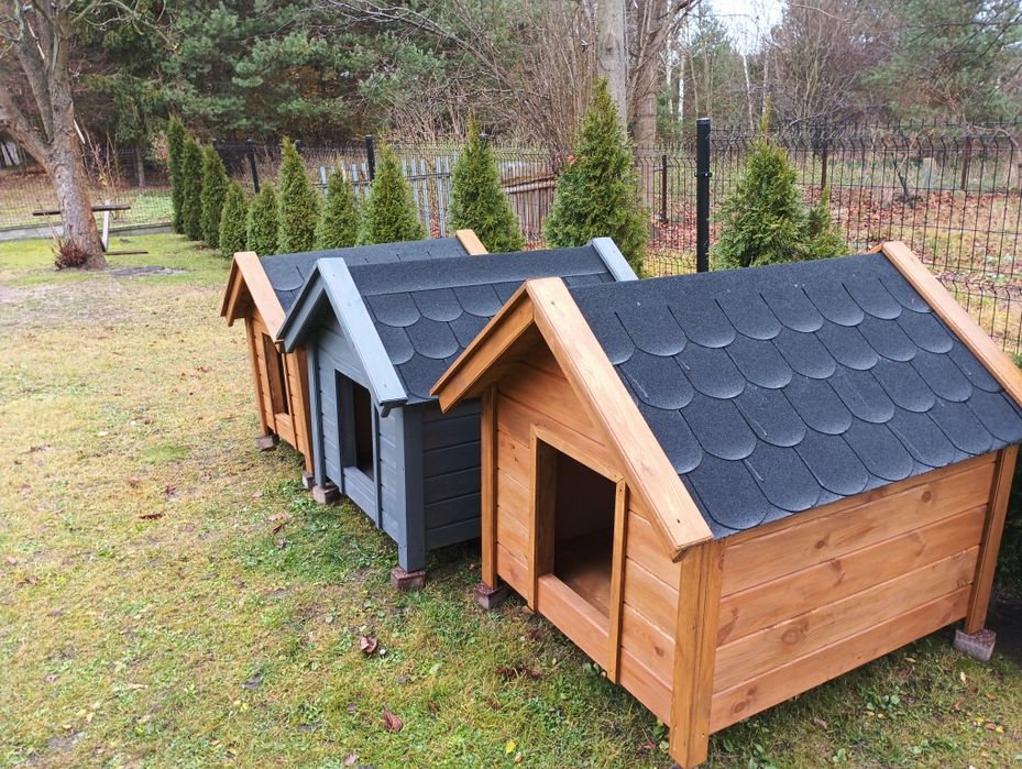 Buda duża, ocieplana, solidna, labrador, owczarek