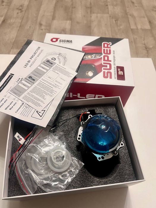 Новые BI-LED линзы Sigma SUPER 3″