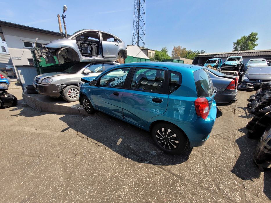 2009 Chevrolet Aveo T250 1.2 16V 84KM B12D1 Silnik Skrzynia części