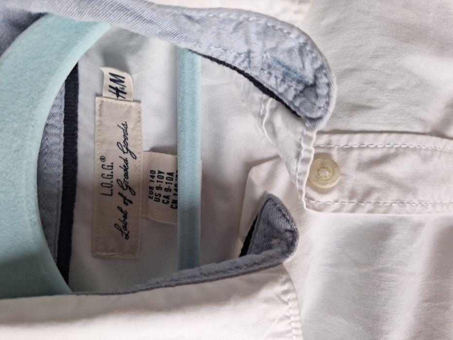 Koszula biała H&M roz 140