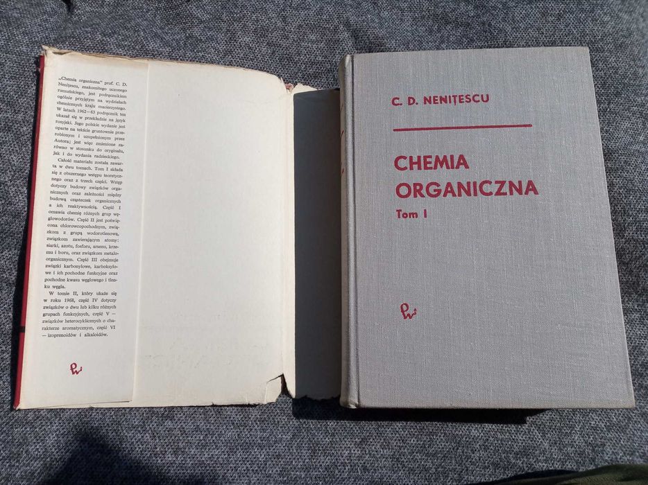 chemia organiczna. część 1. Nenitescu