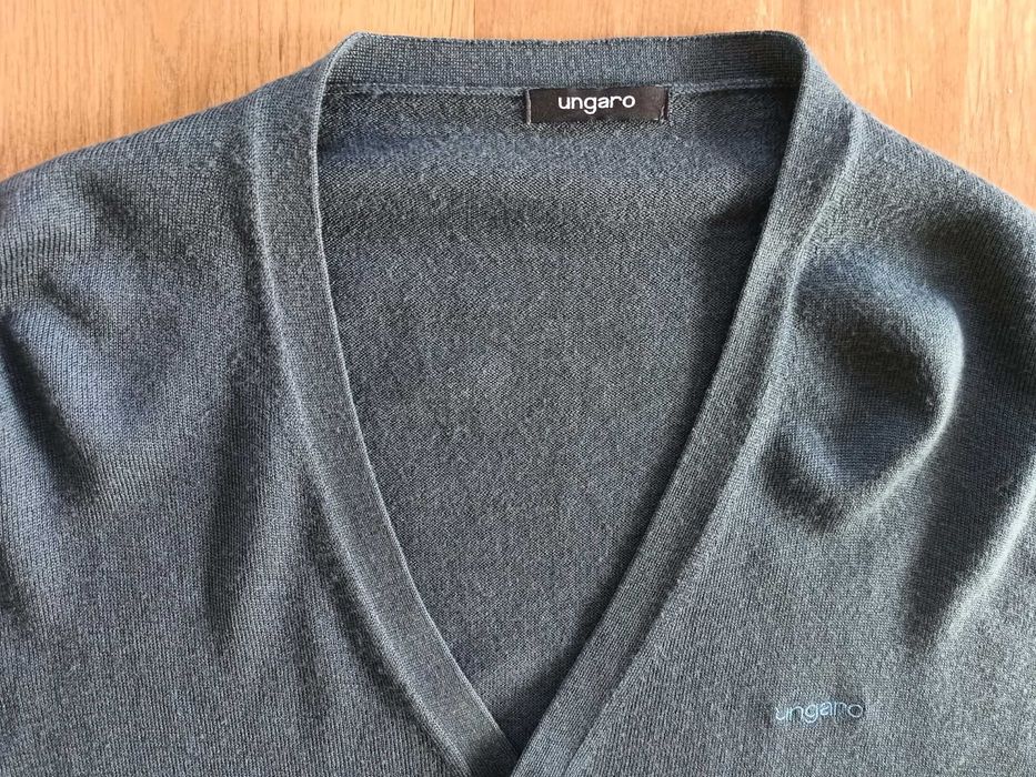 Kardigan Ungaro - XXXL - sweter - kolor morski